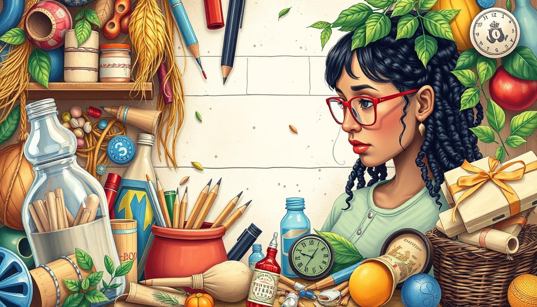 The Art of Repurposing: Transforming Recycled Materials into Craft Projects