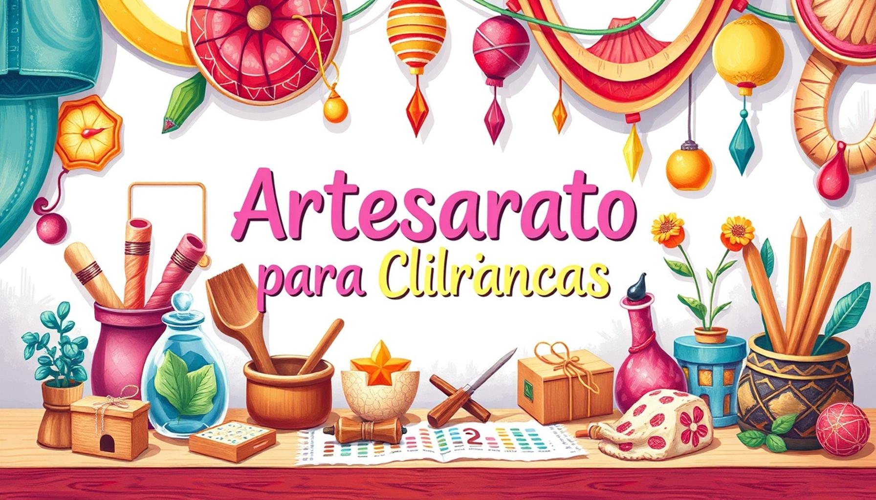 Crafts for Children: Fun Projects that Stimulate Creativity and Motor Coordination