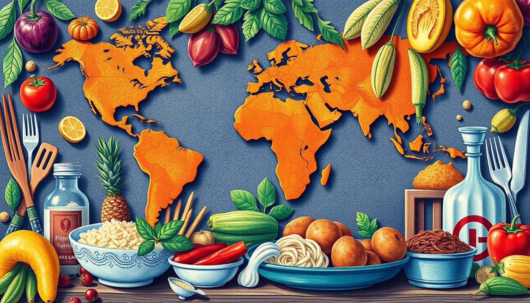 The Influence of Global Cuisine on American Culinary Arts