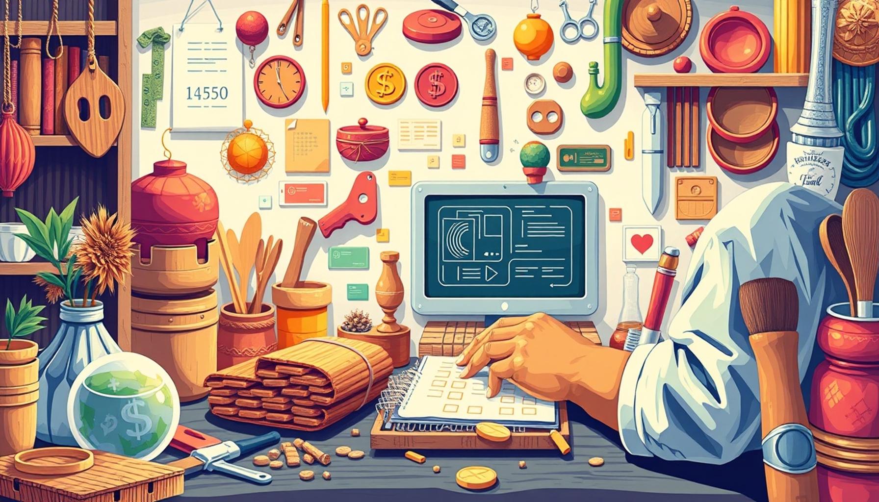 Digital Craftsmanship: Integrating Technology and Creativity in Handmade Projects