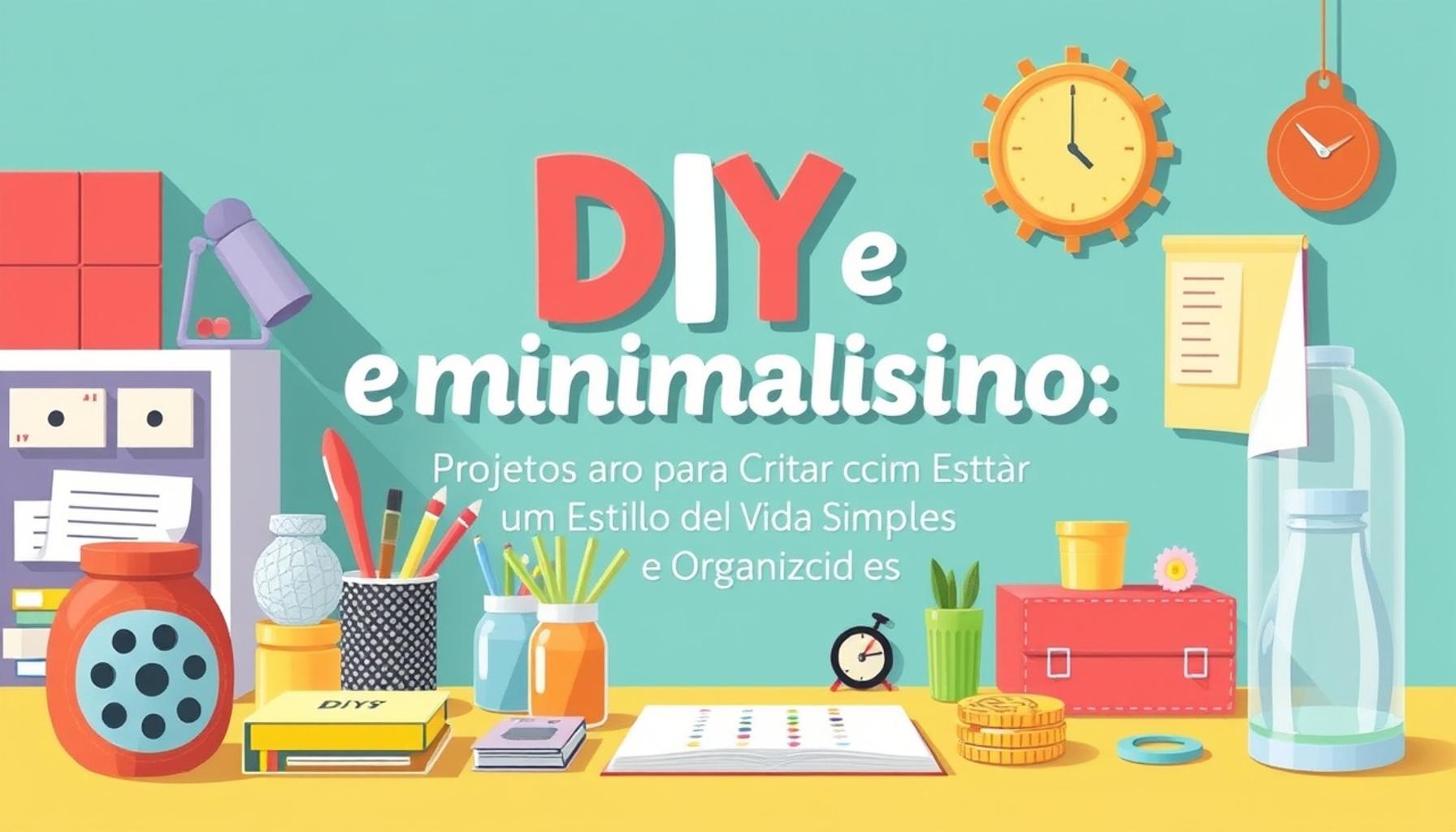 DIY and Minimalism: Projects to Create a Simpler and More Organized Lifestyle