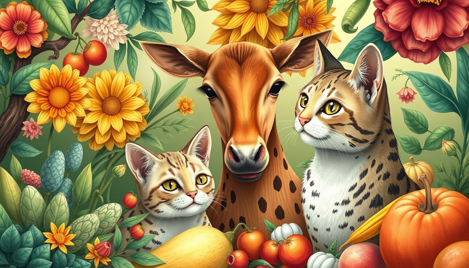 The Effects of a Plant-Based Diet on the Health of Dogs and Cats