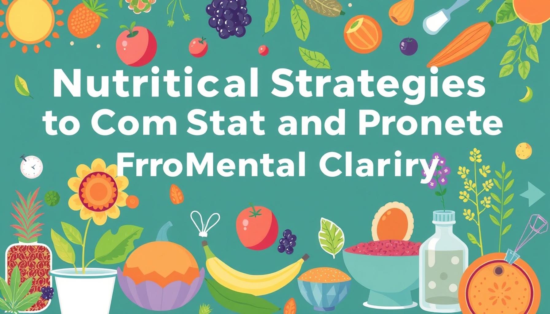 Nutritional Strategies to Combat Stress and Promote Mental Clarity